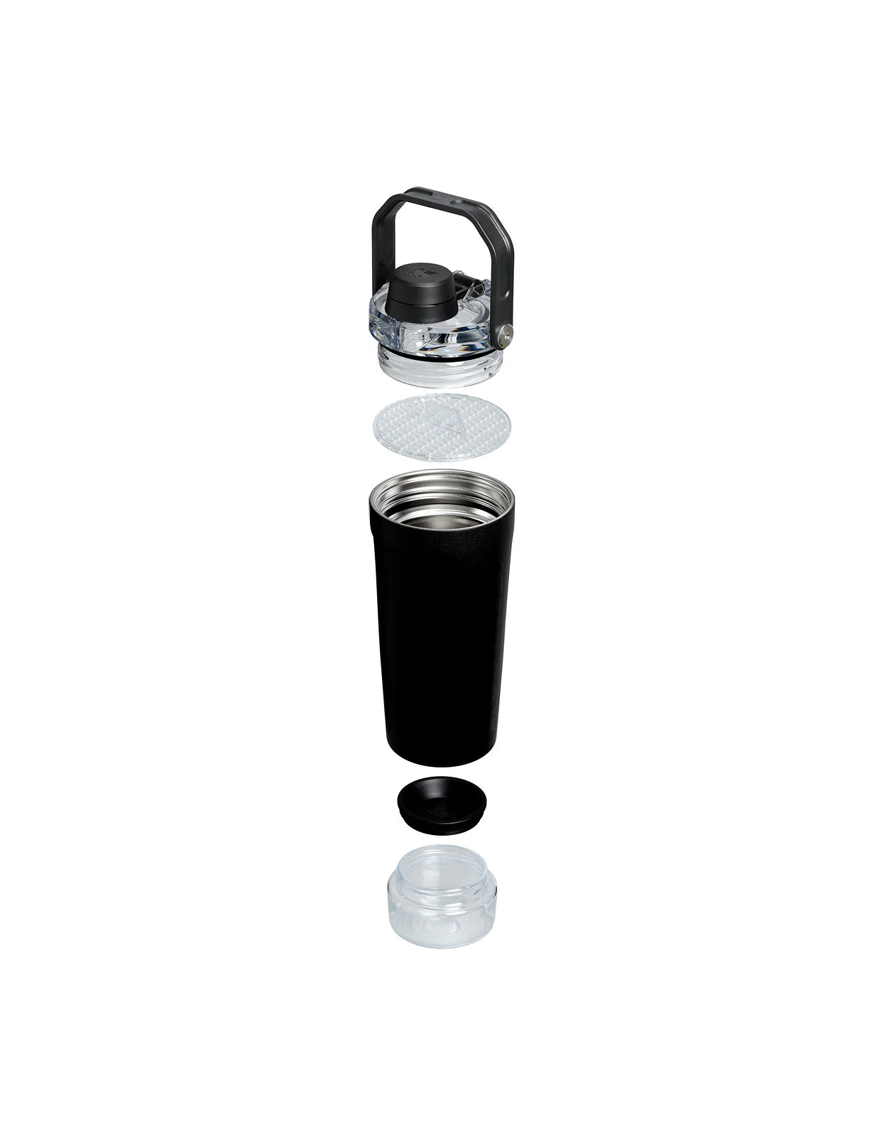 The Vitalize Shaker Bottle 20 OZ - Black