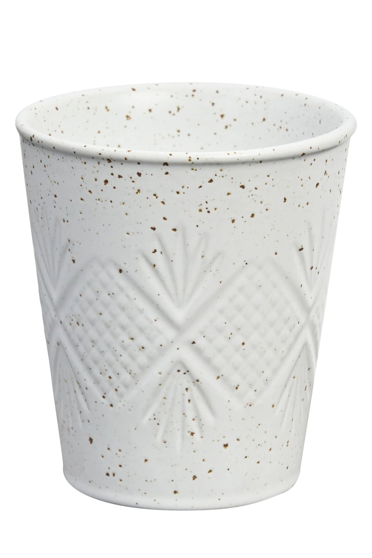 2pc Latte Mug in White Gloss / Hardware Lane