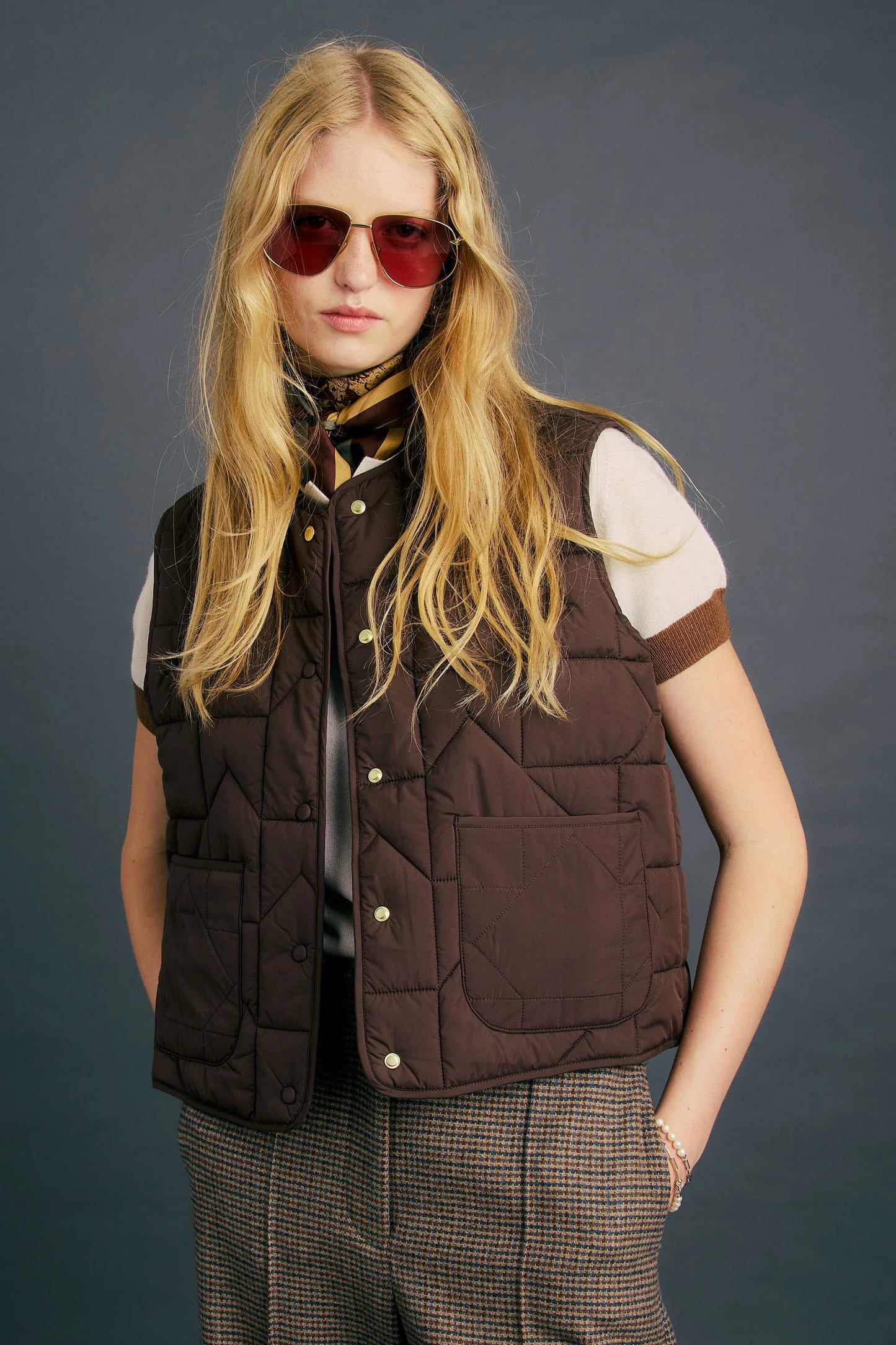 Quilted Drift Vest