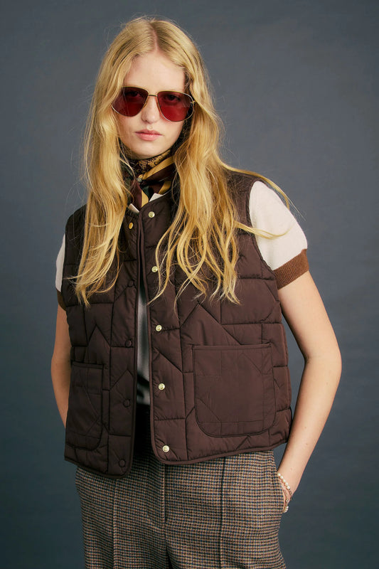 Quilted Drift Vest