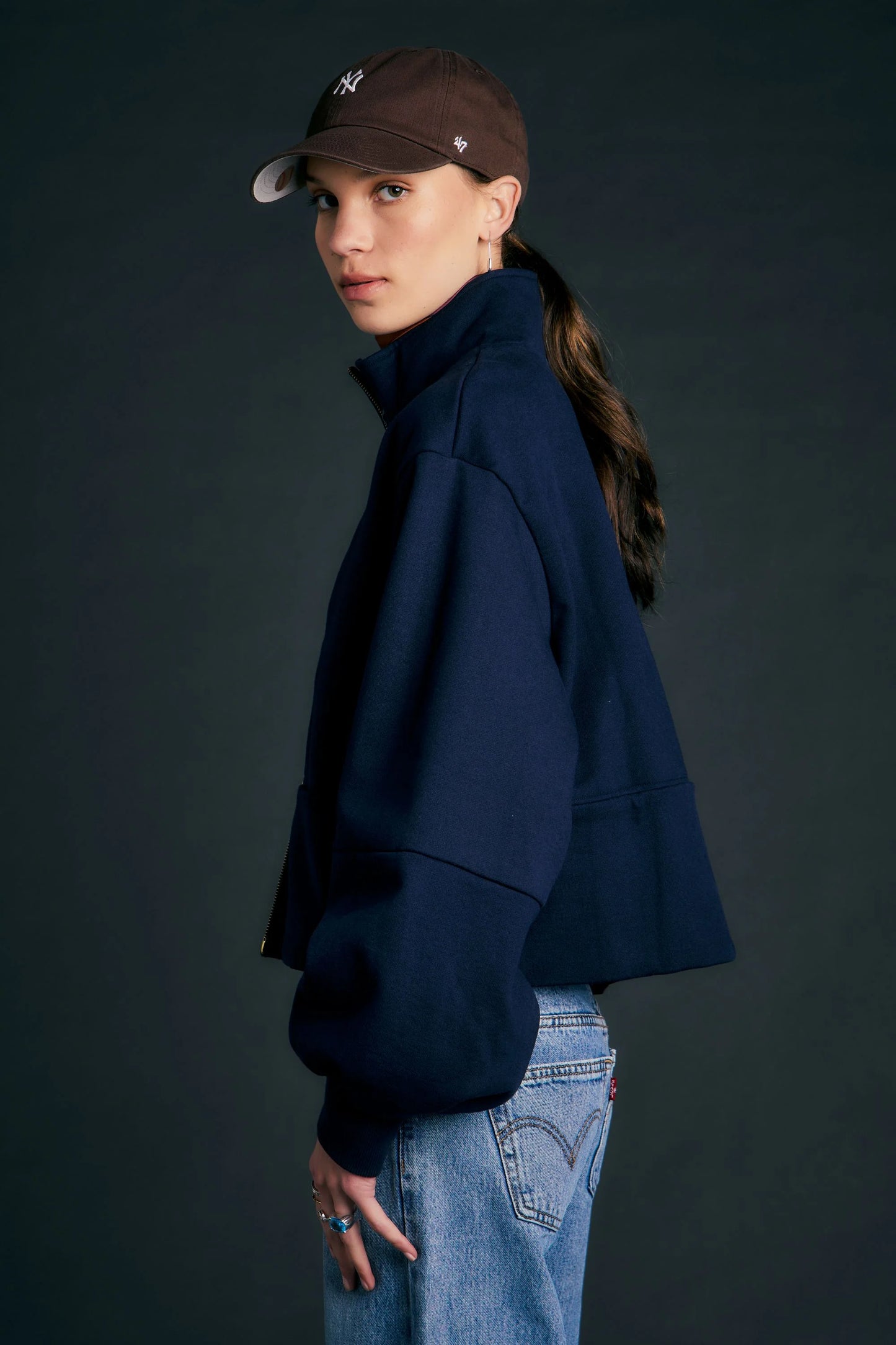 Runaway Zip Sweatshirt