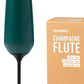 Huski Champagne Flute - Deep Teal