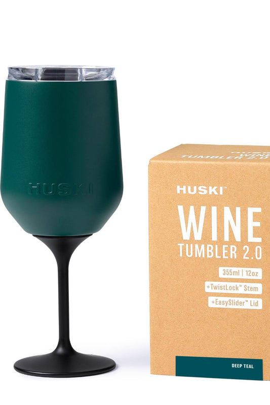 Huski Wine Tumbler 2.0 - Deep Teal