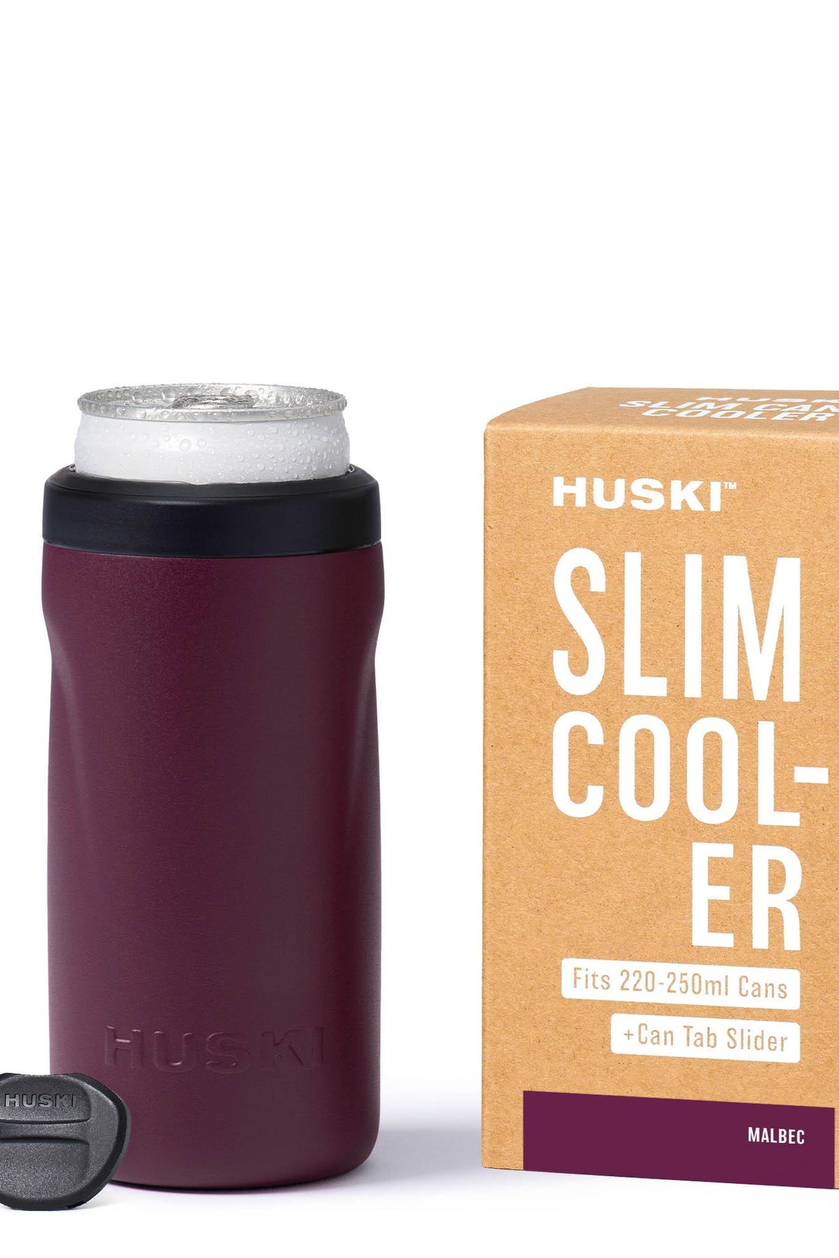 Huski Slim Can Cooler - Malbec