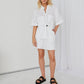 Nomadic Linen Shorts - White