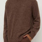 Lief Wool Blend Knit Mid - Brown Marle