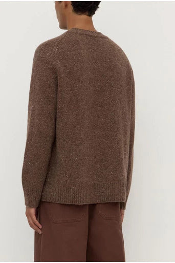 Lief Wool Blend Knit Mid - Brown Marle