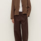 Mya Wool Jacket - Milk Choc