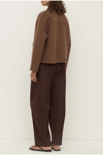 Mya Wool Jacket - Milk Choc