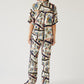 Coast Pant - Scarf Print