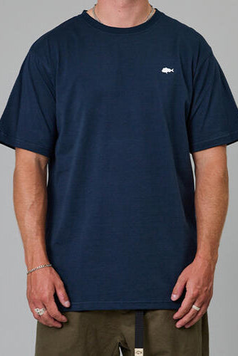 JAF Stamp Sea Tee - Navy