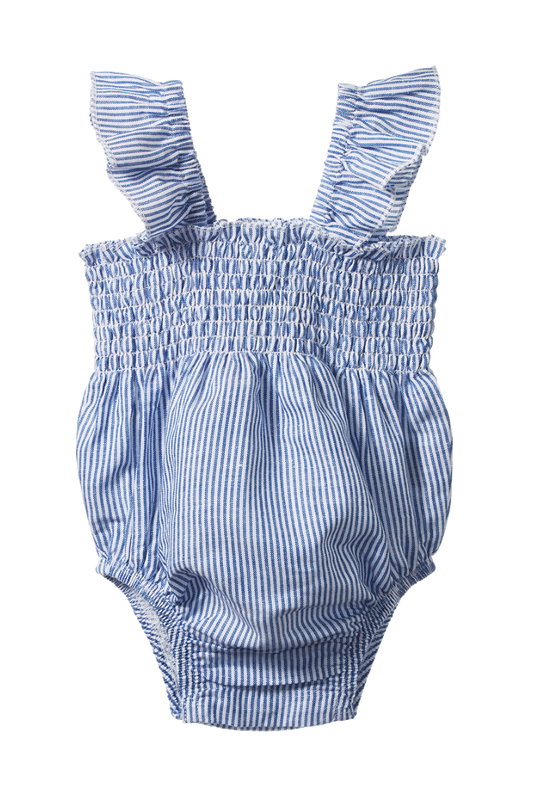 Gala Suit Linen - Blue Stripe