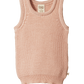 Merino Knit Vest - Rose Dust