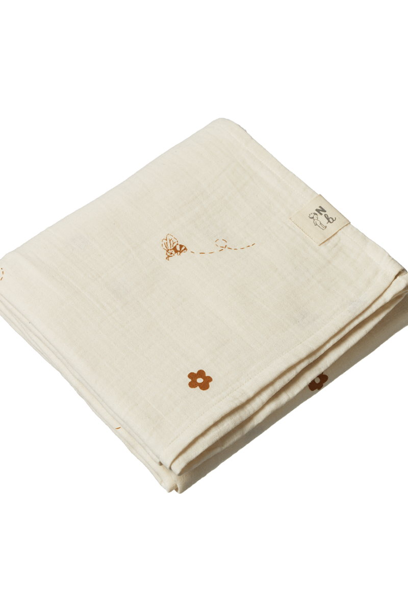 Muslin Wrap - Bumble Bee