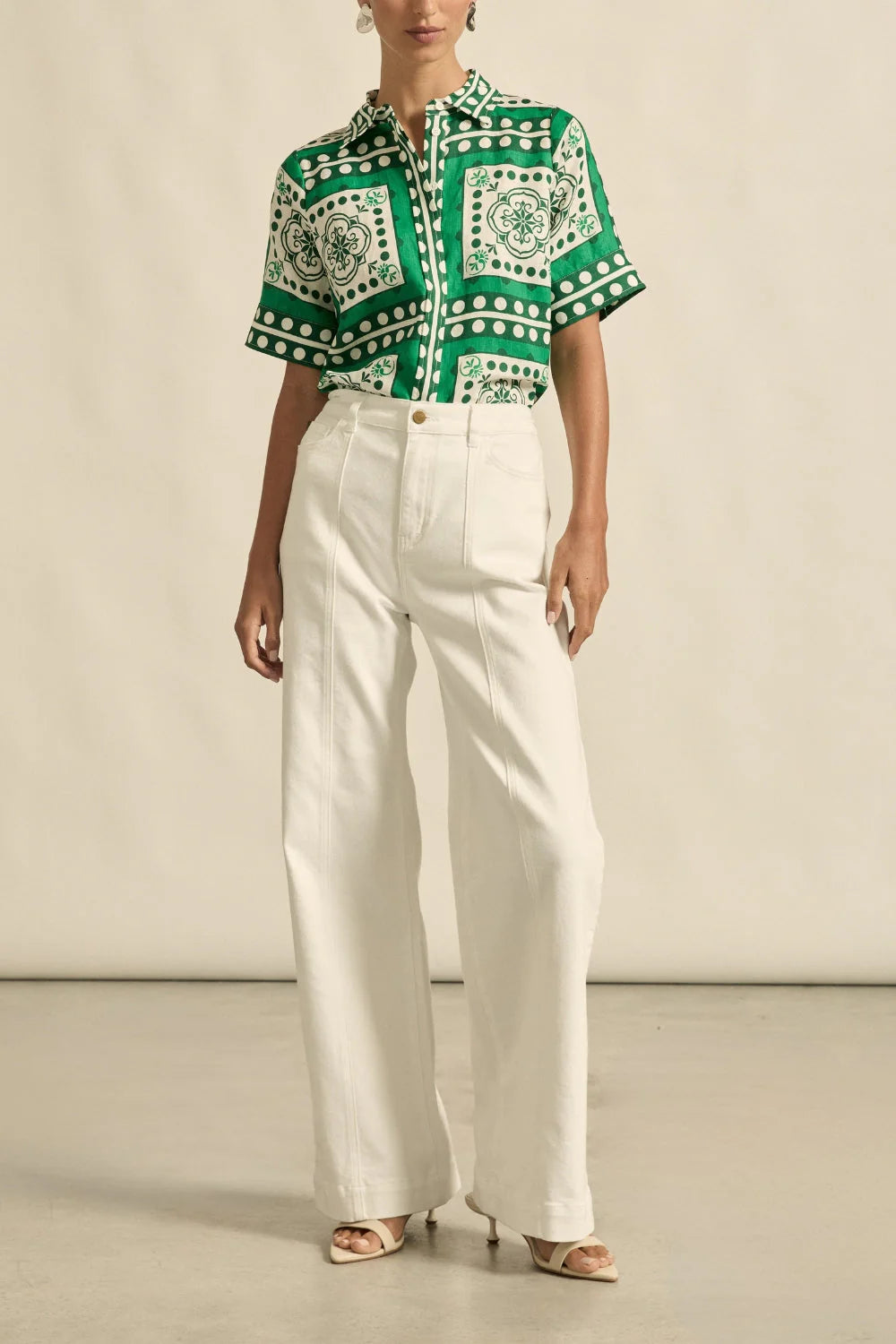 Pixel Top - Green