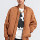 Quilted Bomber Jacket