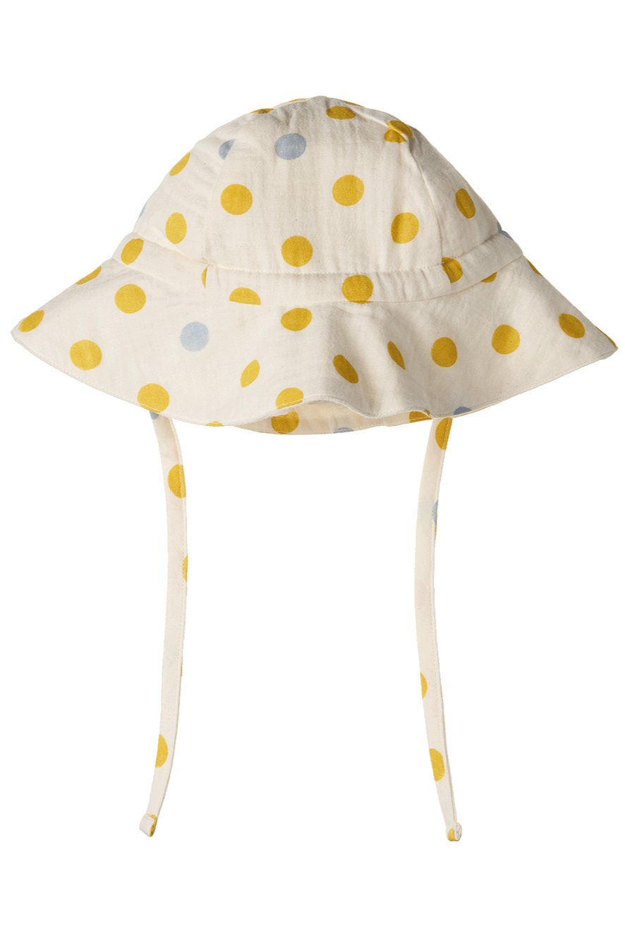Crinkle Muslin Sunhat - Summer Polka Dot