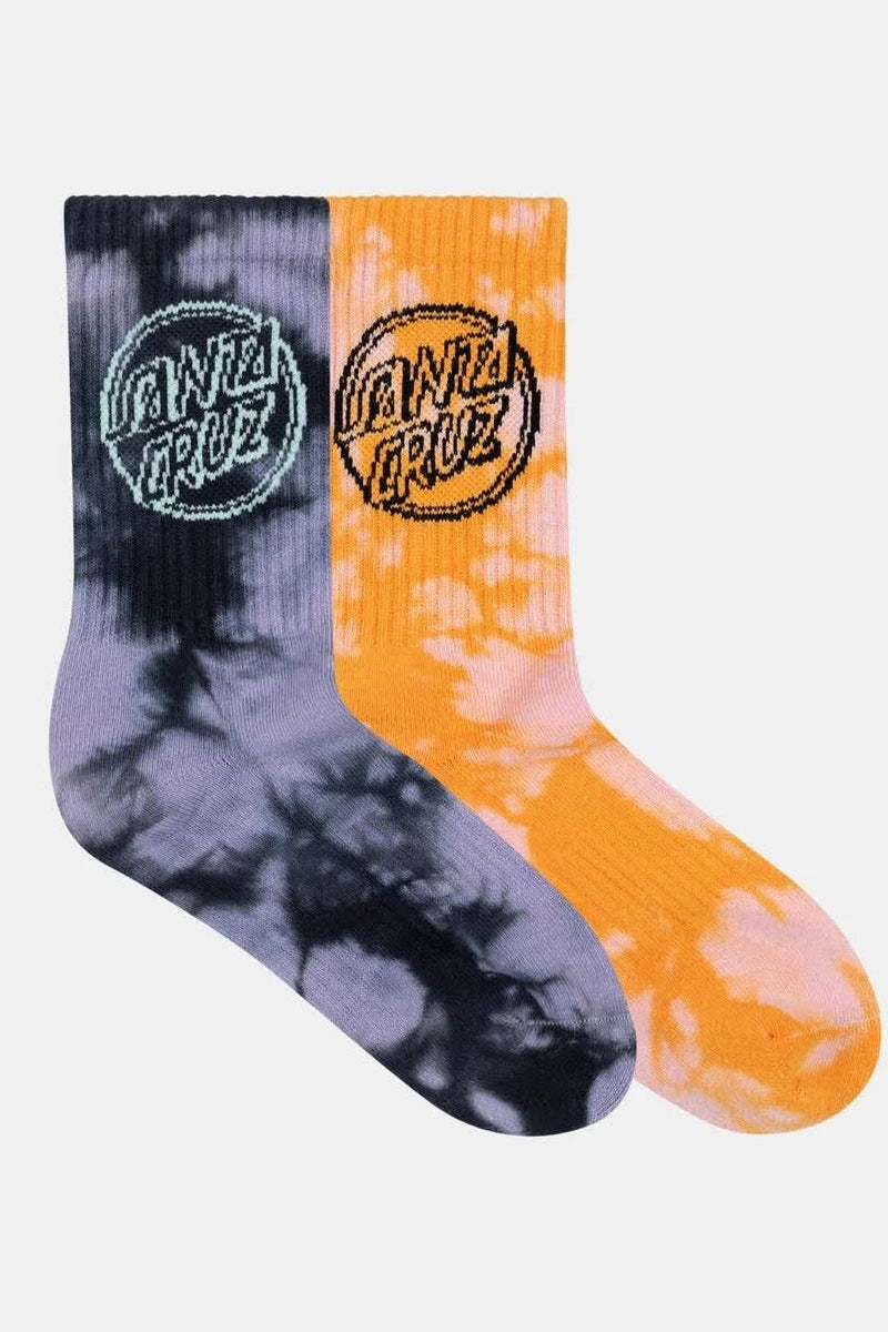 Contra Dot Mono Crew - Lavender / Tdye