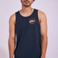 Snapper Singlet - Navy