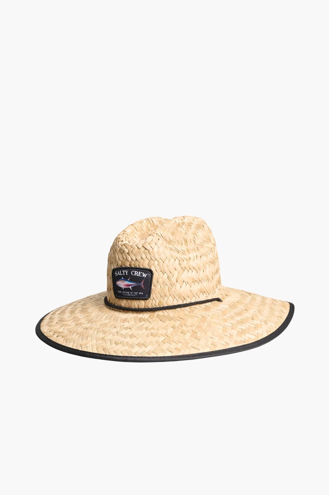 Big Blue Straw Hat