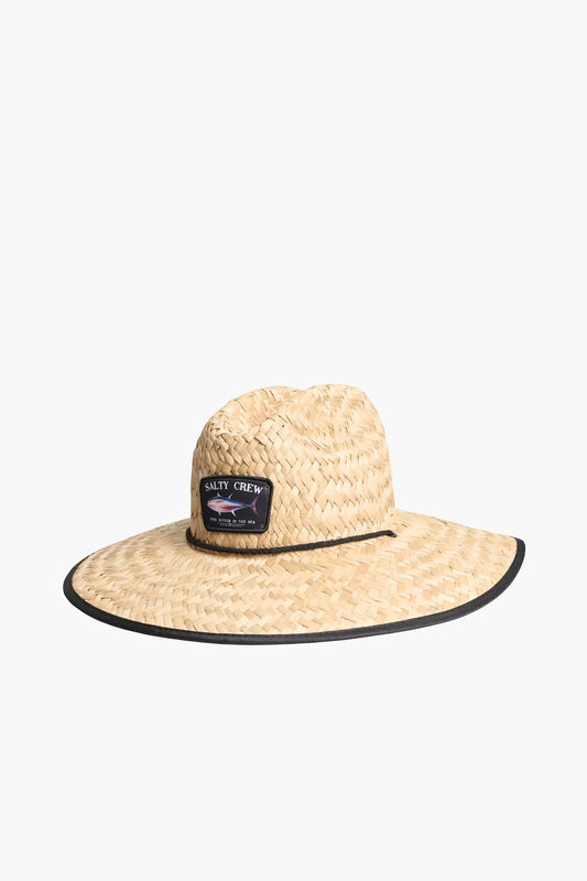 Big Blue Straw Hat