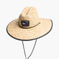 Big Blue Straw Hat