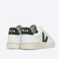 V12 Leather - White/Cyprus