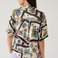 Volley Top - Scarf Print