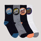 Bold Shadow Dot Sock 4pk