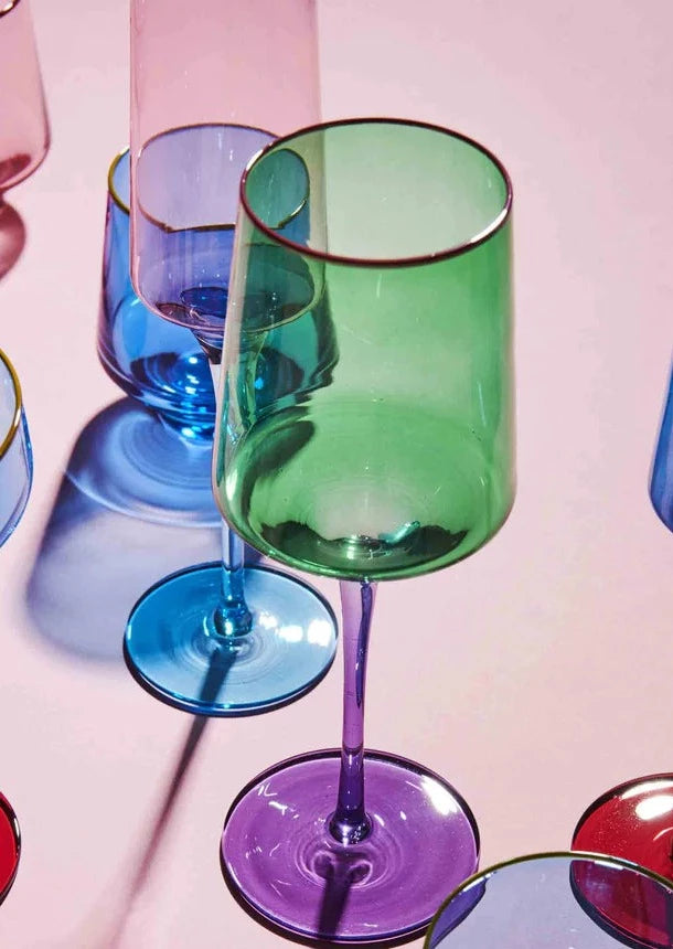 Jaded Vino Glass Set