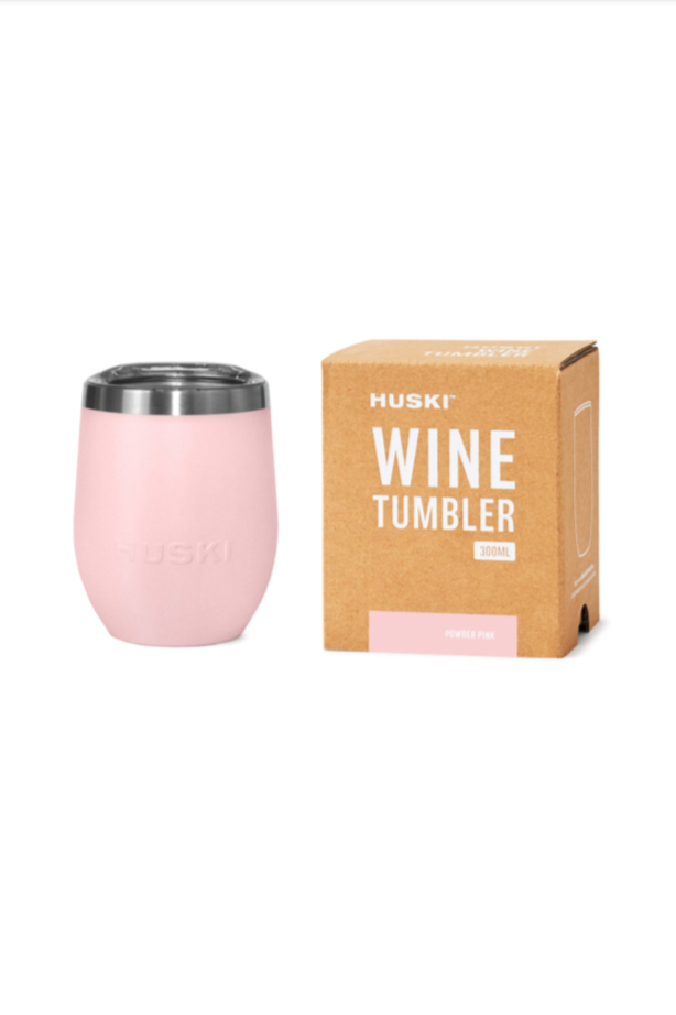 Huski Wine Tumbler - Powder Pink